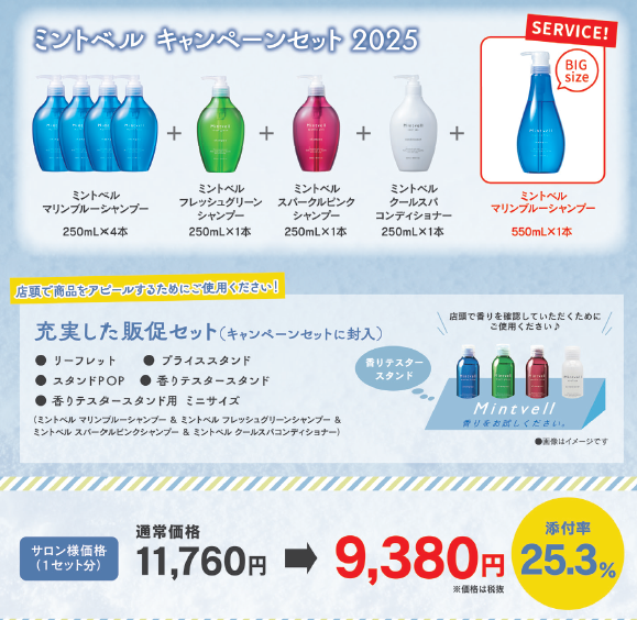ミントベル キャンペーンセット２０２５