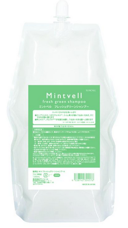 ミントベル　フレッシュグリーンシャンプー　１９００ｍＬ詰替