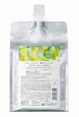 ２０２６アリミノミント　シャンプー　薬用マイルドクリア 1000mL