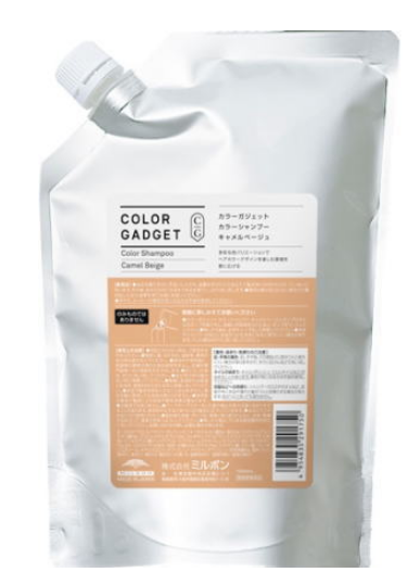 カラーガジェットシャンプー　キャメルベージュ　１０００ｍｌ※取寄品