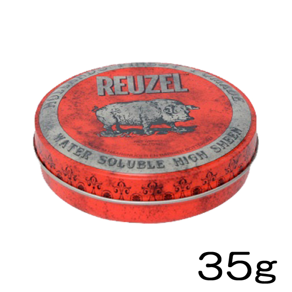 ルーゾーポマード ミディアムホールド【レッド】35ｇ