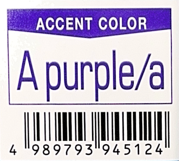 Ｎキャラデコ　Ａ　ｐｕｒｐｌｅ／ａ