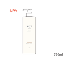 ＮＯＴＥｂｙＮ．アミノシャンプーホワイトムスク＿７６０ｍＬ