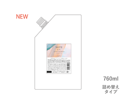 ＮＯＴＥｂｙＮ．アミノシャンプークラッシィフィグ＿７６０ｍＬリフィル