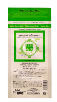 和漢彩染 十八番　グリーンシャワー　１２０ｇ